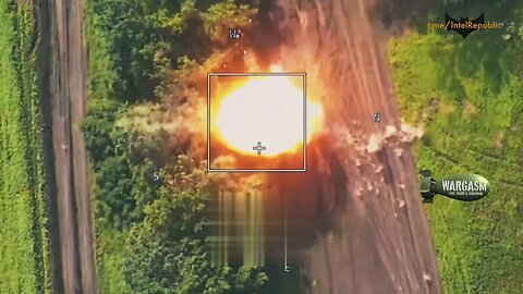 Object strikes Ukrainian tank