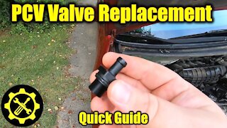 How to Check & Replace your PCV Valve!