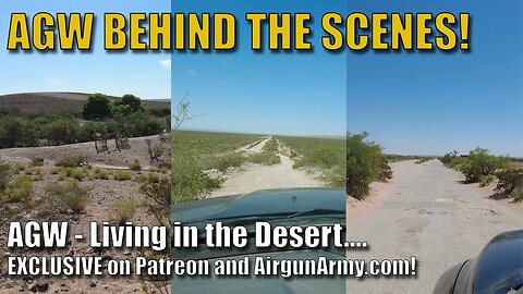 AirgunWeb is picking up a new compressor! What’s it like living in the Desert? - Behind the Scenes