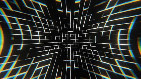 Distorted Grid: Unleashing #LoopAnimation Brilliance