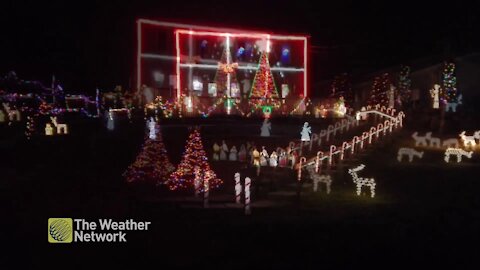 Somebody's taken their Christmas display to the next level!