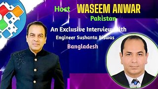 #ONPASSIVE,An Exclusive interview with Enginr. Sushanta Biswas-Bangladesh,Host:Waseem Anwar-Pakistan