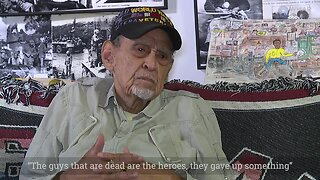 Veteran spent WWII fighting Germans and acts of racism