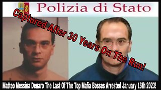 Matteo Messina Denaro The Last Of The Top Mafia Bosses Arrested January 16th 2023!