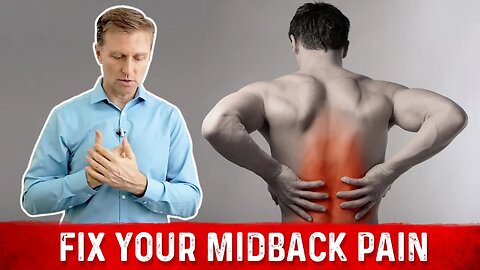 How to Fix Mid Back Pain – Dr.Berg on Acupressure for Back Pain