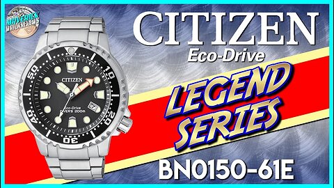 Legend Series #2! | Citizen Promaster 200m Solar Quartz Diver BN0150-61E Revisited