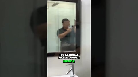 Incredible Trick Turns Shower Door into Surprising HighQuality Speaker