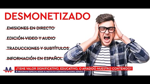 😱 Magnoticias desmonetizado porque su contenido para hispanoparlantes "no tiene valor significativo"