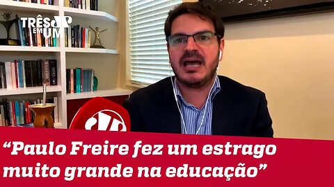 #RodrigoConstantino: Paulo Freire não era energúmeno, mas comunista embusteiro