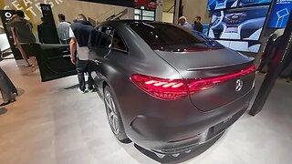 Mercedes EQE350 at IAA Munich [4k 60p]