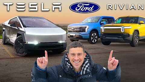 Tesla Cybertruck v Rivian R1T v Ford F-150 Lightning: Which electric truck is best?