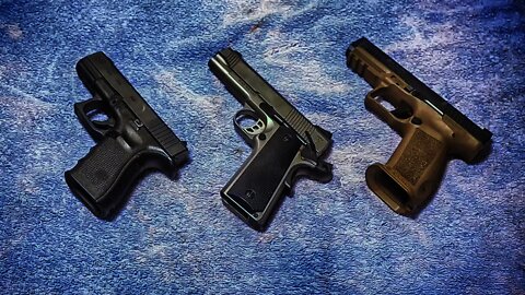 Trigger weight on a concealed carry pistol