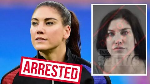 Former US Women's Soccer Star Hope Solo ARRESTED For DWI And Child Abuse