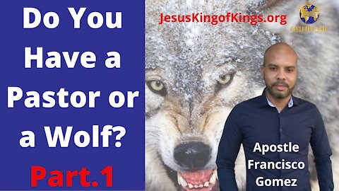 Pastor or wolf? True or false minister? Do you follow the light or darkness? No 1