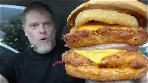 The Red Rooster Double Bacon Mama Burger Review