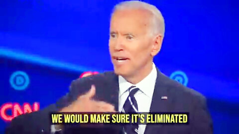 Joe Biden No Drilling No Offshore No Ability For Oil Industry