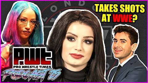 Saraya TAKES SHOTS at WWE? Mercedes Moné NEXT! ALL IN Media Scrum