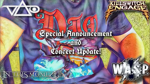Important Announcement and Concert Update!