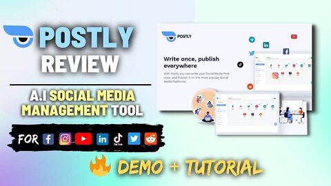 Postly Review [Lifetime Deal] | Social Media Management & Assistant | Feedhive vs Postly vs Ocoya