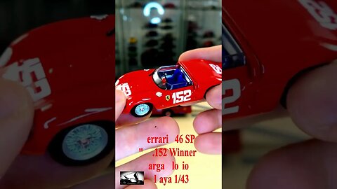 Ferrari 246 SP "Nr.152 Winner Targa Florio" - Altaya 1/43