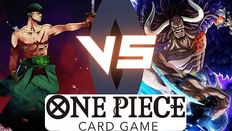 Roronoa Zoro [ Red ] VS Kaido [ Blue/Purple ] - OPTCG BATTLE | One Piece Card Game Gameplay