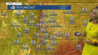 Some near-record highs across the Denver metro area Wednesday