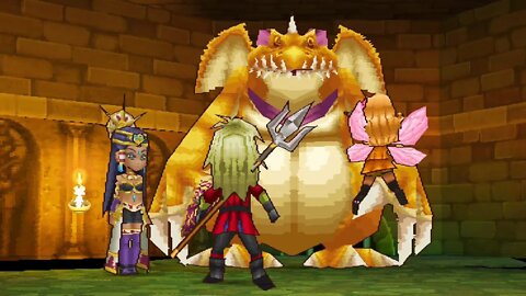 Drak Boss Fight ~ DRAGON QUEST IX #16 / 21:9 Widescreen (NDS)