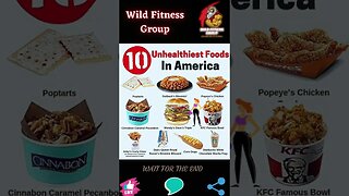 🔥Unhealthy foods in america🔥#shorts🔥#wildfitnessgroup🔥3 January 2023🔥