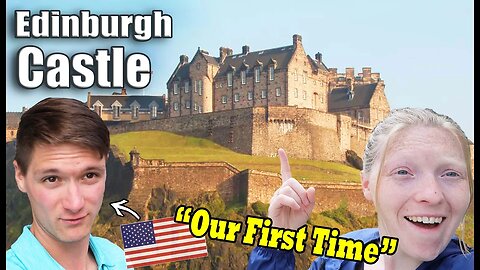 Americans First Time Seeing Edinburgh Castle!