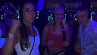 The silent disco went crazy 😂😂😂😂😂🤣🤣🤣🤣 #funny #viral #shorts #trending #what