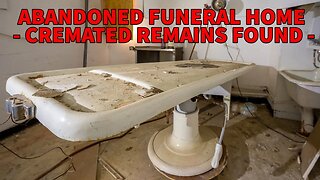 Abandoned Funeral Home Where 100 Cremated Remains Were Found