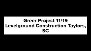 Greer Project 11/19