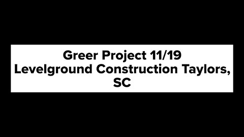 Greer Project 11/19