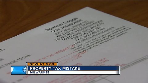 Milwaukee officials blame glitch for incorrect tax bills