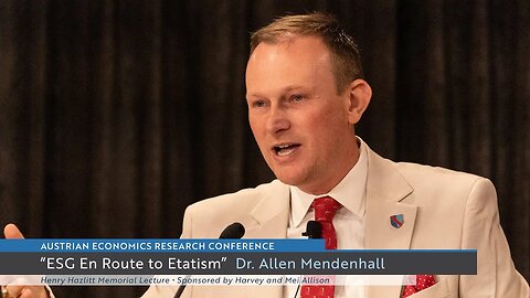 ESG En Route to Etatism | Allen Mendenhall