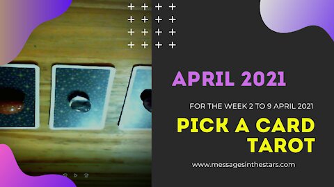 Pick A Card Tarot Reading For 9 to 15 April 2021