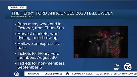 The Henry Ford announces 2023 Halloween lineup