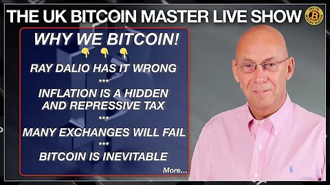 THE UK BITCOIN MASTER LIVE SHOW (EP 423)