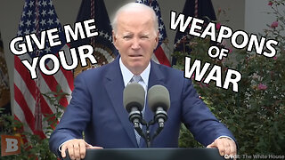 Biden And His Weapons Of War Ban!