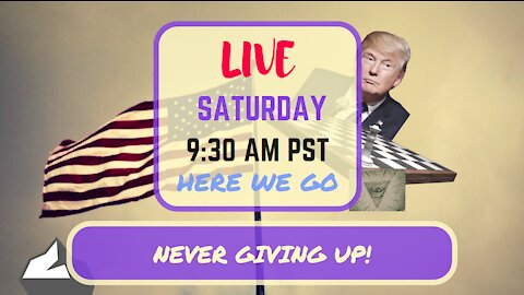 Saturday Morning LIVE! Never Giving Up! Edition