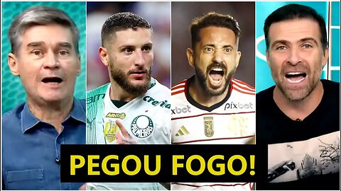 "ISSO É SACANAGEM! NINGUÉM ACHA que o Palmeiras..." Pilhado DISPARA sobre DISPUTA com o Flamengo!