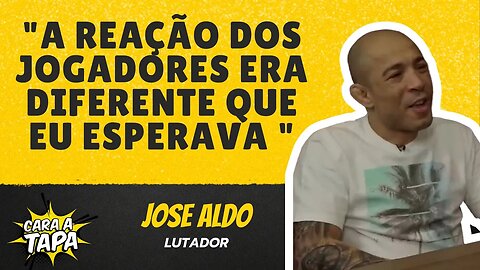 JOSÉ ALDO DIZ QUE FOI ENGANADO PELOS JOGADORES DO FLAMENGO