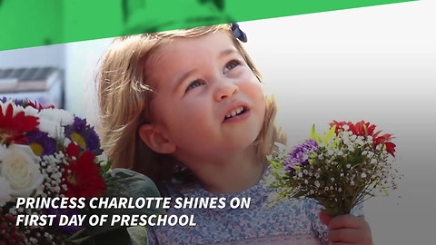 Kensington Palace Releases Photos from Kate of Princess Charlotte's 1st Day of School