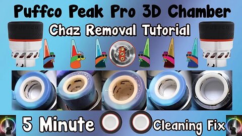 Puffco Peak Pro 3D Chamber Chazz Removal Tutorial! Get a 3D Chamber, You Won't Regret it!