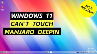 Manjaro Deepin OS - Windows 11 Cant Touch This | Form & Function At Its Finest