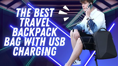 The best Travel Backpack Bag with USB Charging