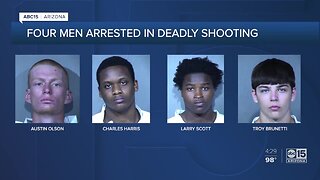 Four men arrested in deadly shooting