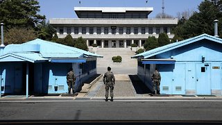 US and North Korea Officials Continue Negotiations In The DMZ