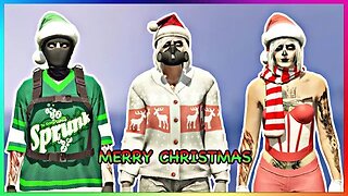 Top 3 Best Tryhard Christmas Female Outfits (Festive Surprise Update) (GTA Online)