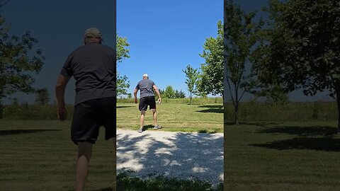 Shotput practice, trying different styles, Crazy 🤪 old man